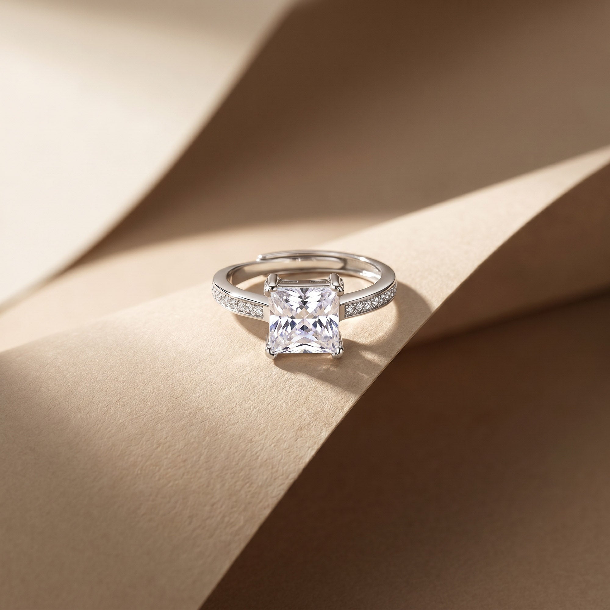 Studded Square Ring