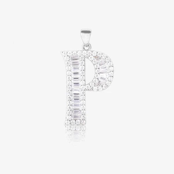 Alphabet P Unisex Locket