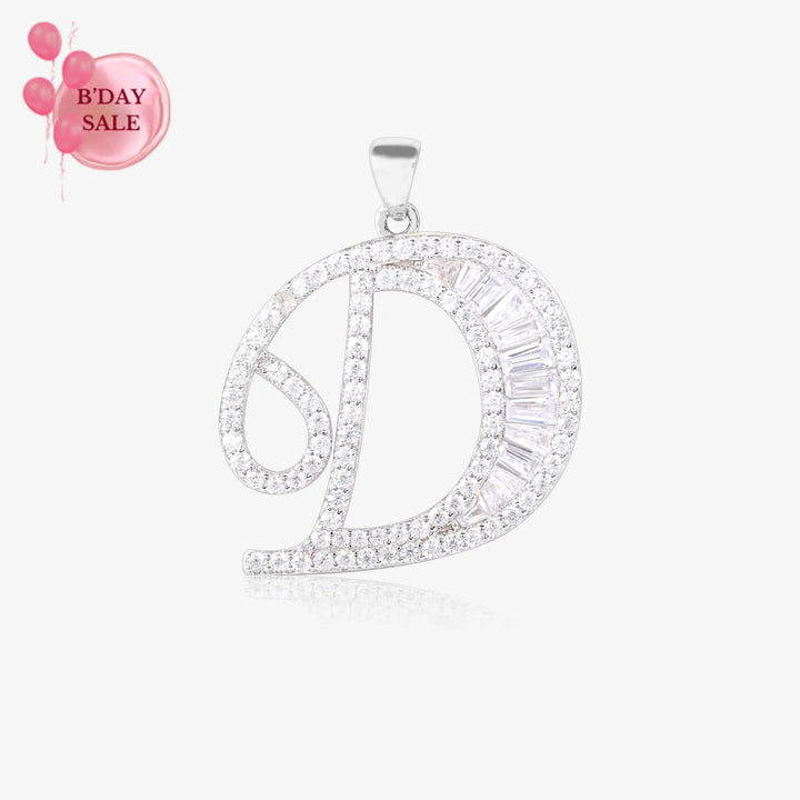 Alphabet D Unisex Locket - Touch925