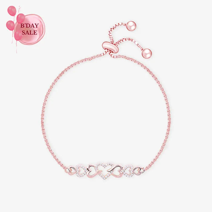 Eternal Affection Rose Gold Bracelet - Touch925