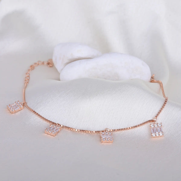 Square Crystle Beads Bracelet