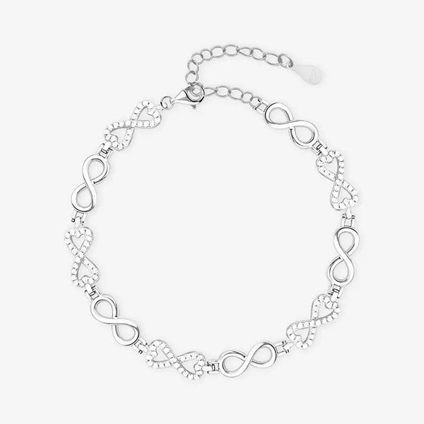 Infinite Love Heart Bracelet