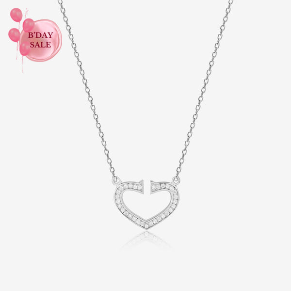 Whimsical CZ Sparkle Chain Locket - Touch925