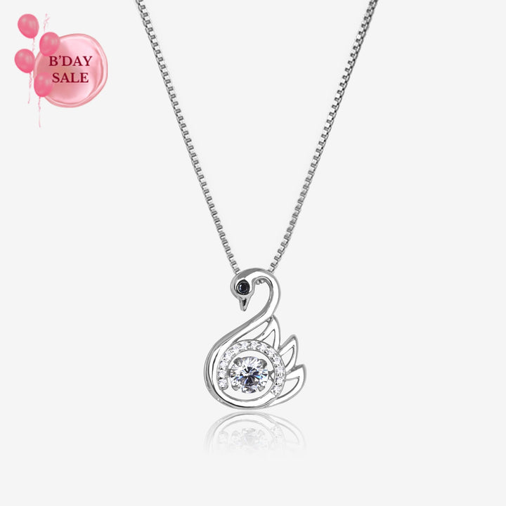 Swan Serenade Necklace - Touch925