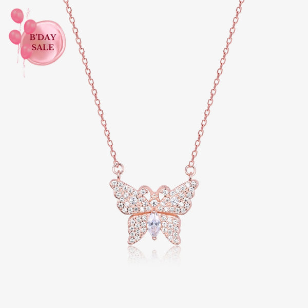Gilded Flutter Necklace - Touch925