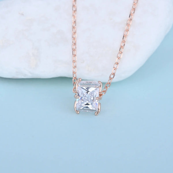 Radiant Cube Necklace