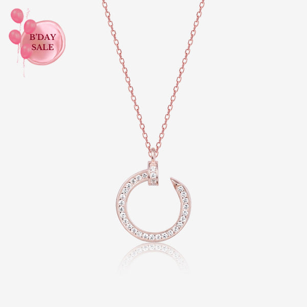 Sculpted Elegance Necklace - Touch925