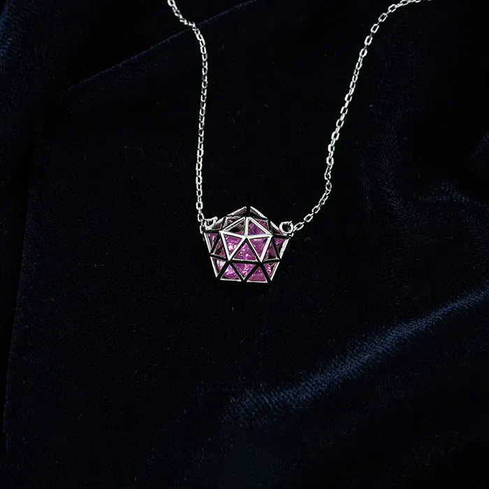 Pink Blosson Chain Locket - Touch925