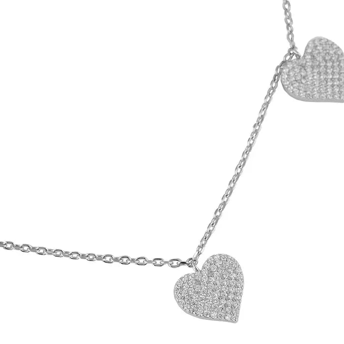 Minimal String Hearts Chain Locket - Touch925