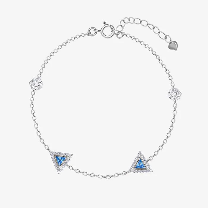 Radiance Triangular Jewellery Set - Touch925