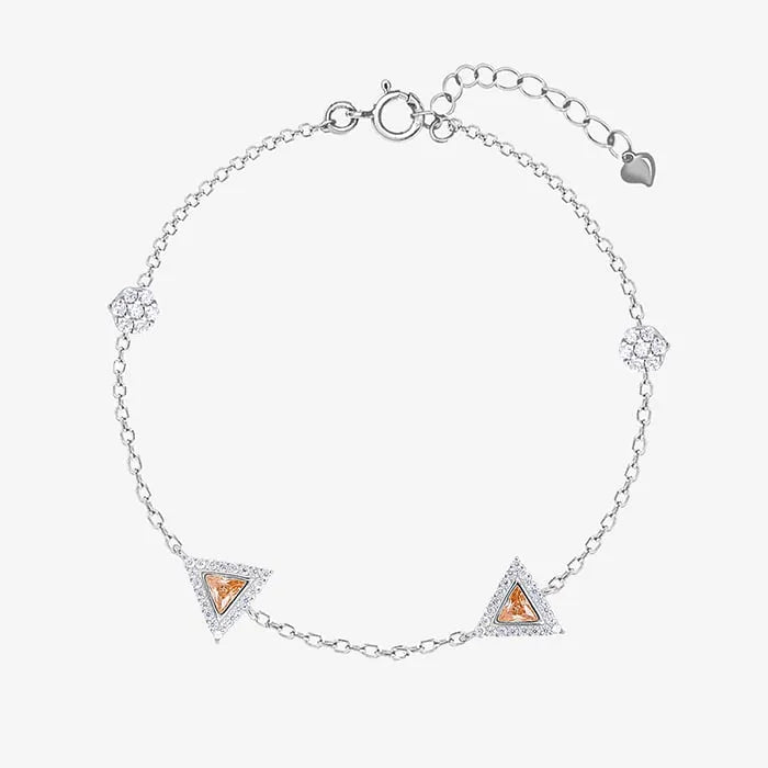 Radiance Triangular Jewellery Set - Touch925