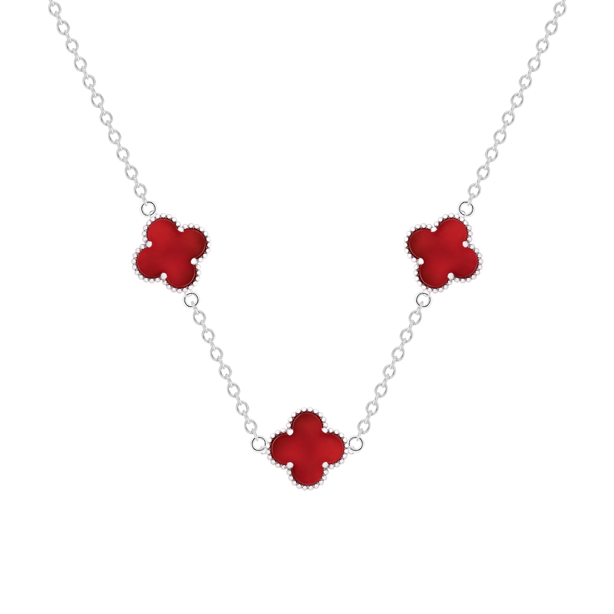 Clover Charm Jewellery Set