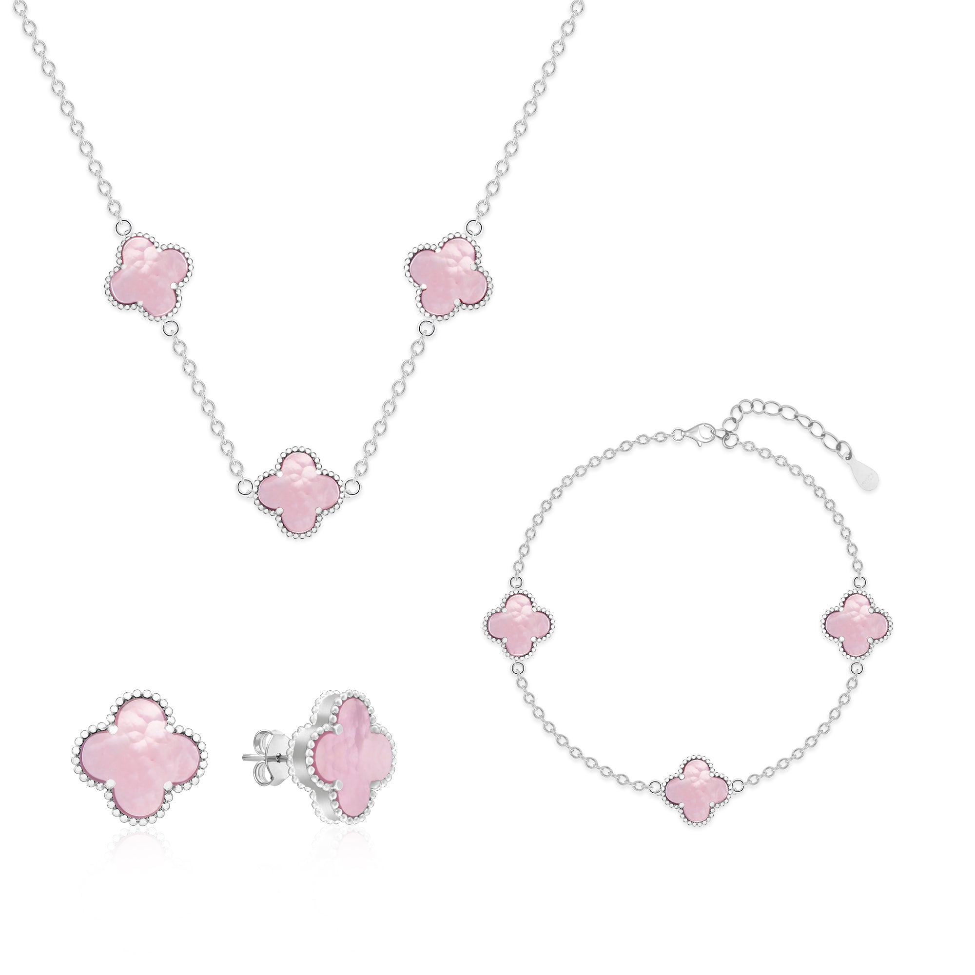 Clover Charm Jewellery Set