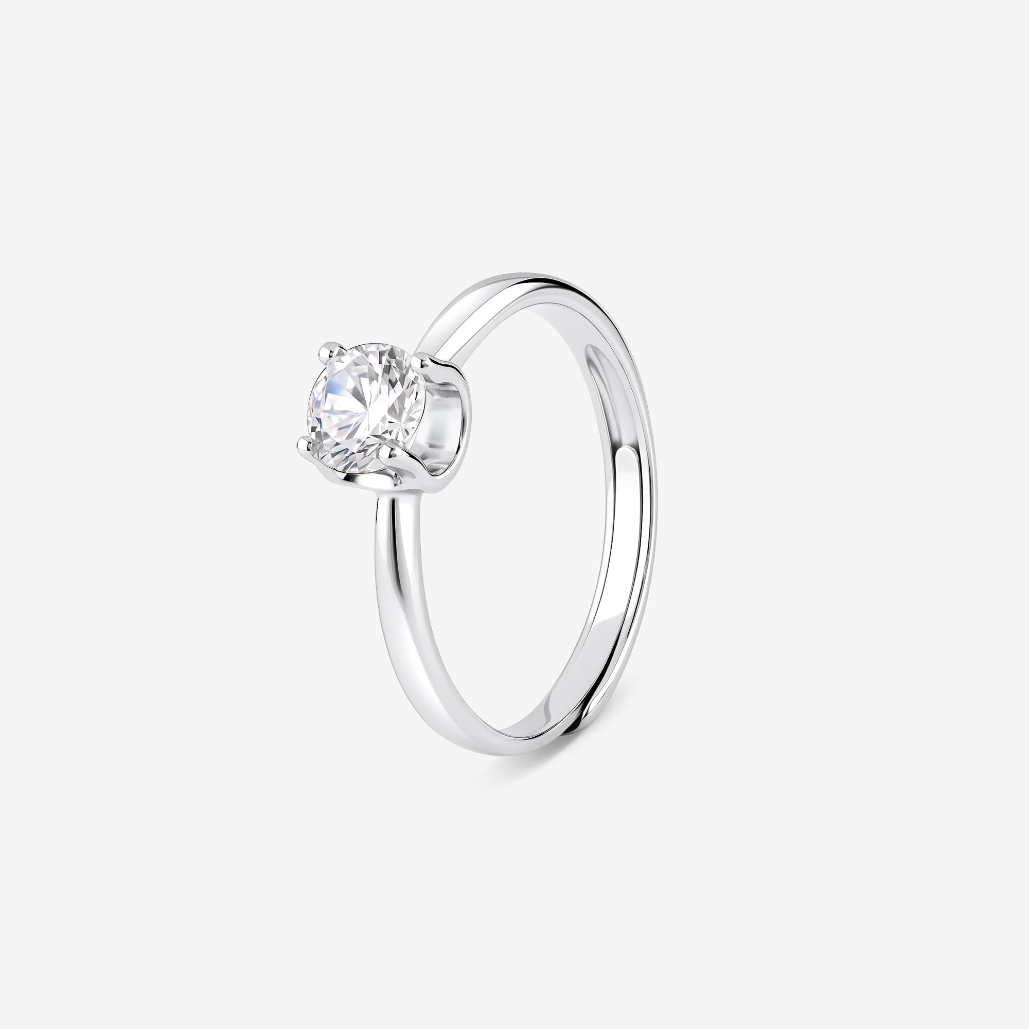 Bezel Solitaire Ring
