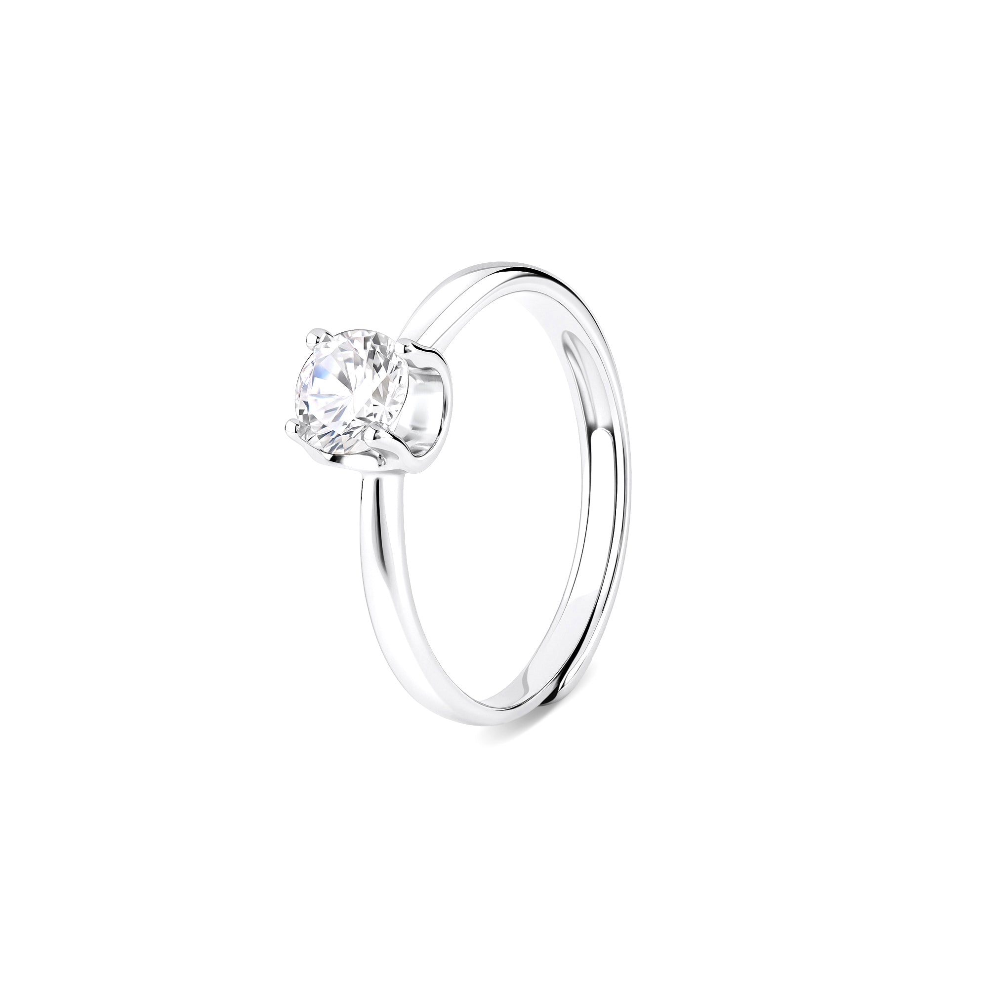 Bezel Solitaire Ring