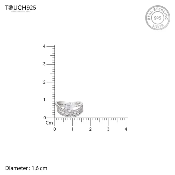 Stellar Radiance Luxe Ring - Touch925