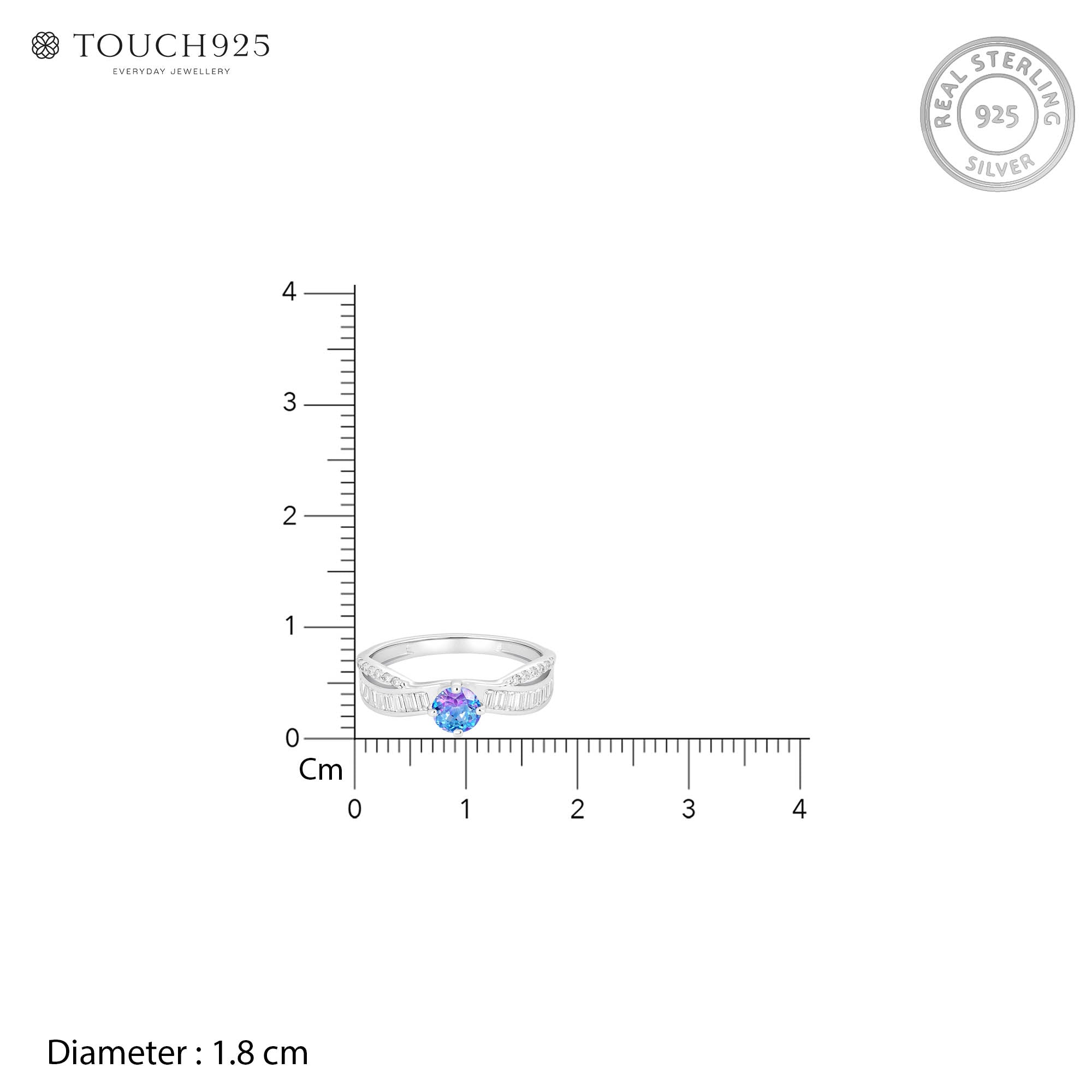 Aureline Silver Ring