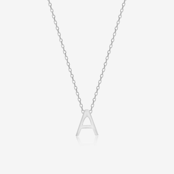 "A" Initial Necklace