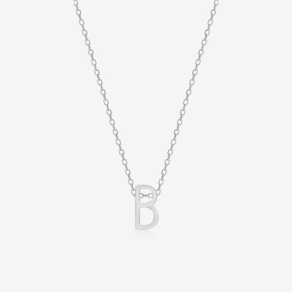 "B" Initial Necklace