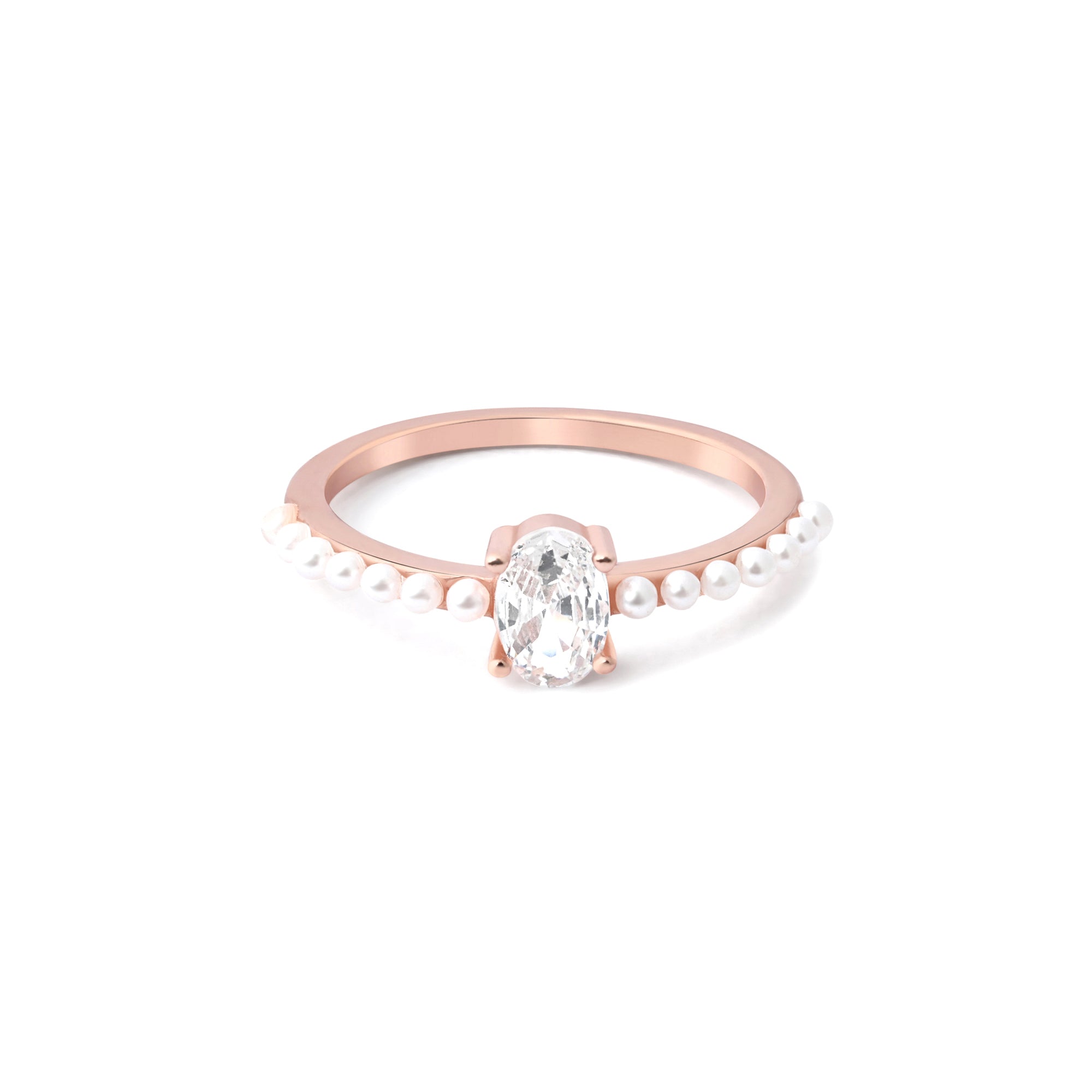 Tulip Bloom Silver Ring