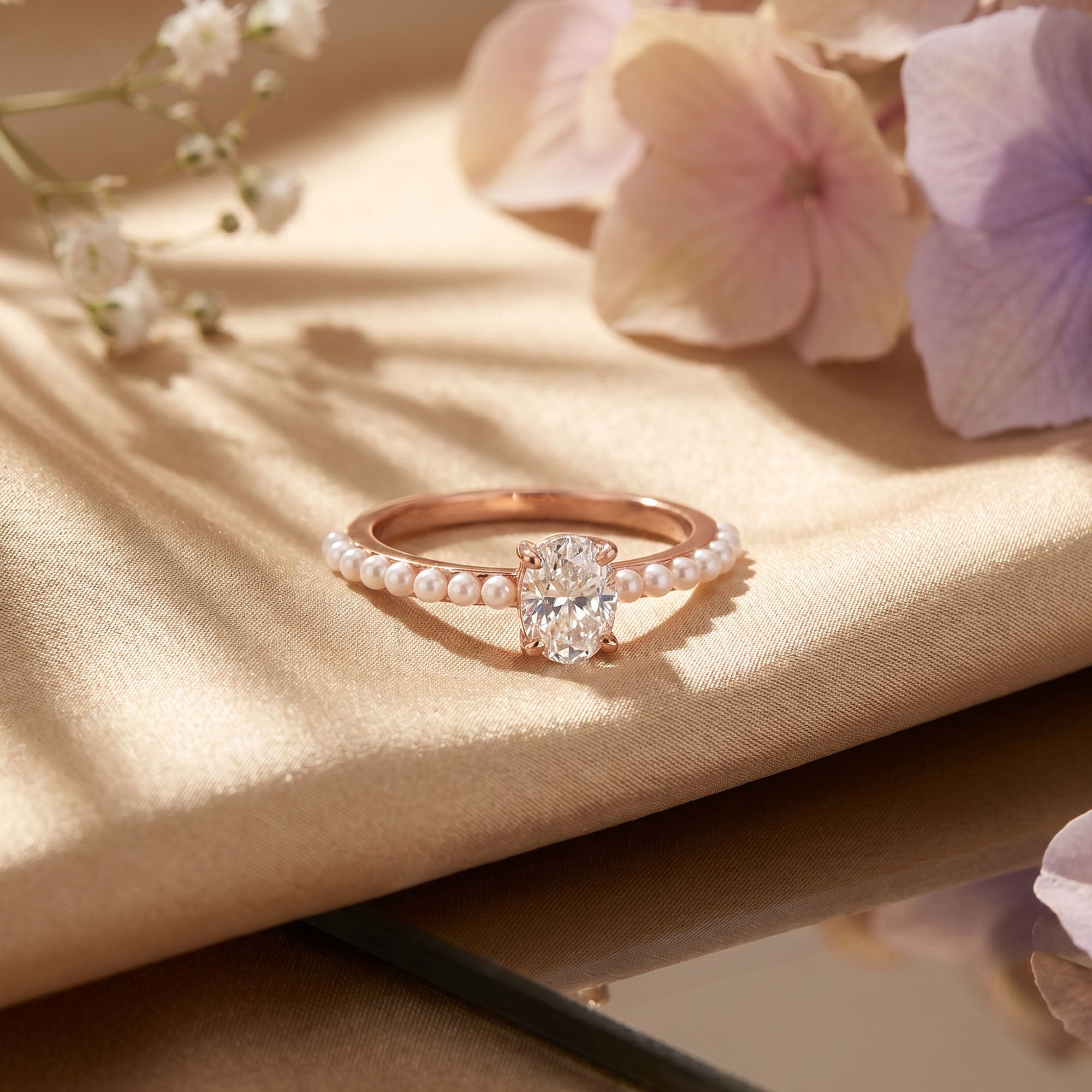 Tulip Bloom Silver Ring