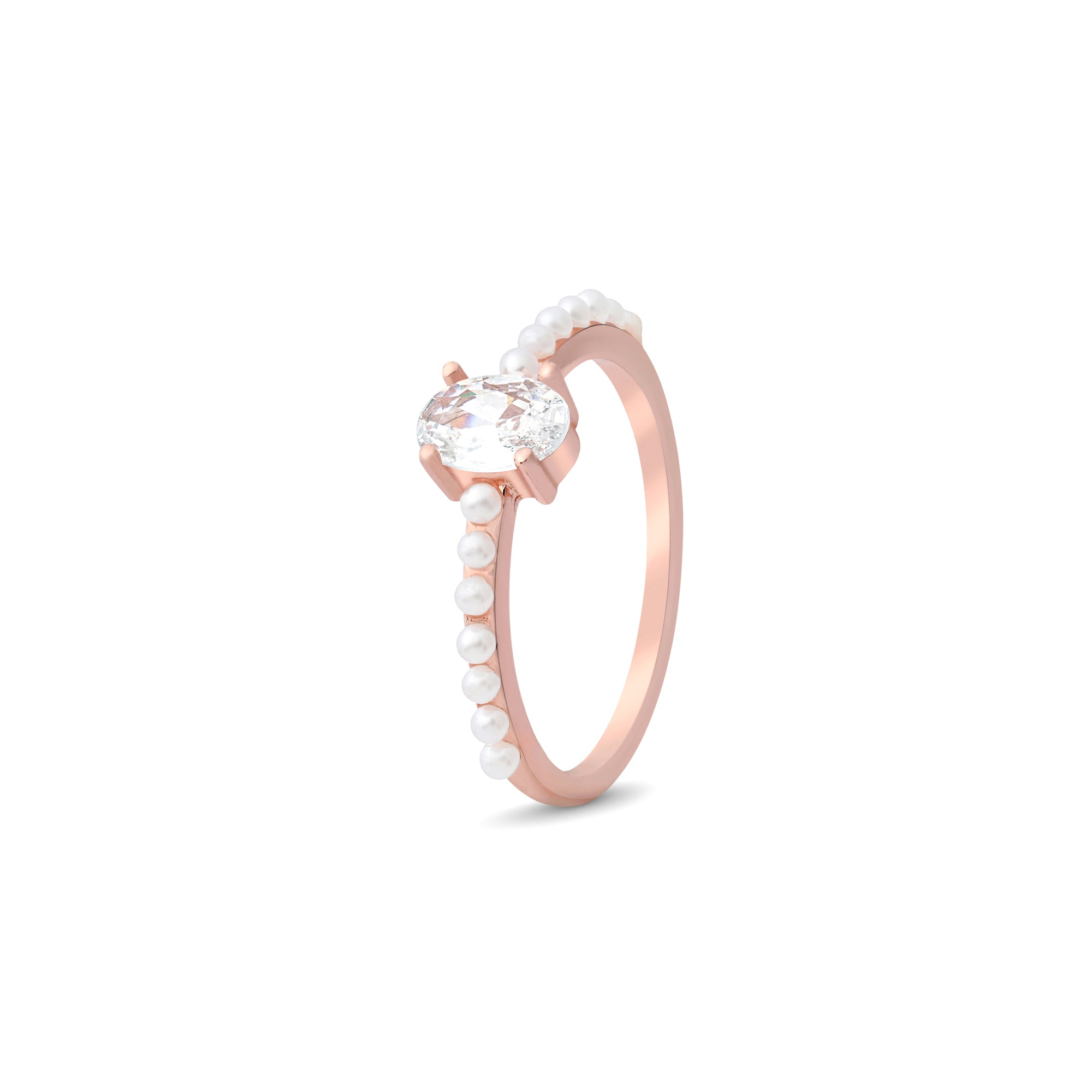 Tulip Bloom Silver Ring