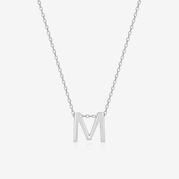 Majestic M Initial Necklace