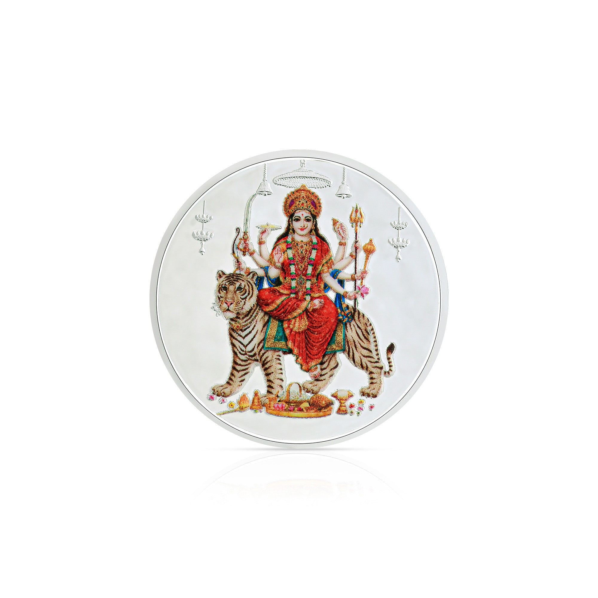 Pure 999 Silver 10g Durga Maa Coin