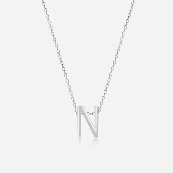 Noble N Initial Necklace