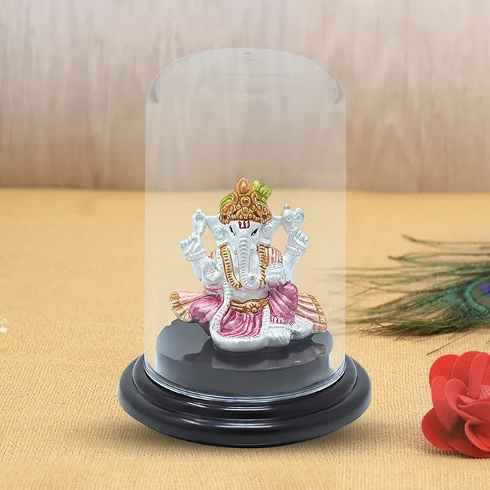 999 Silver Majestic Gajmukh Idol - Touch925