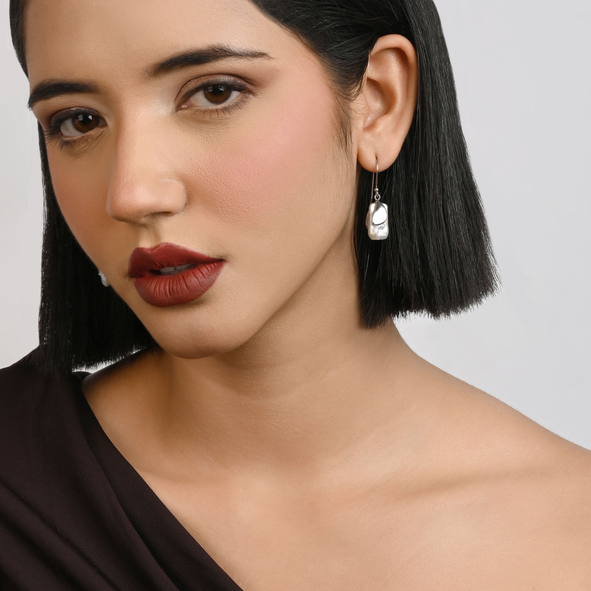 Wavy Petal Earrings