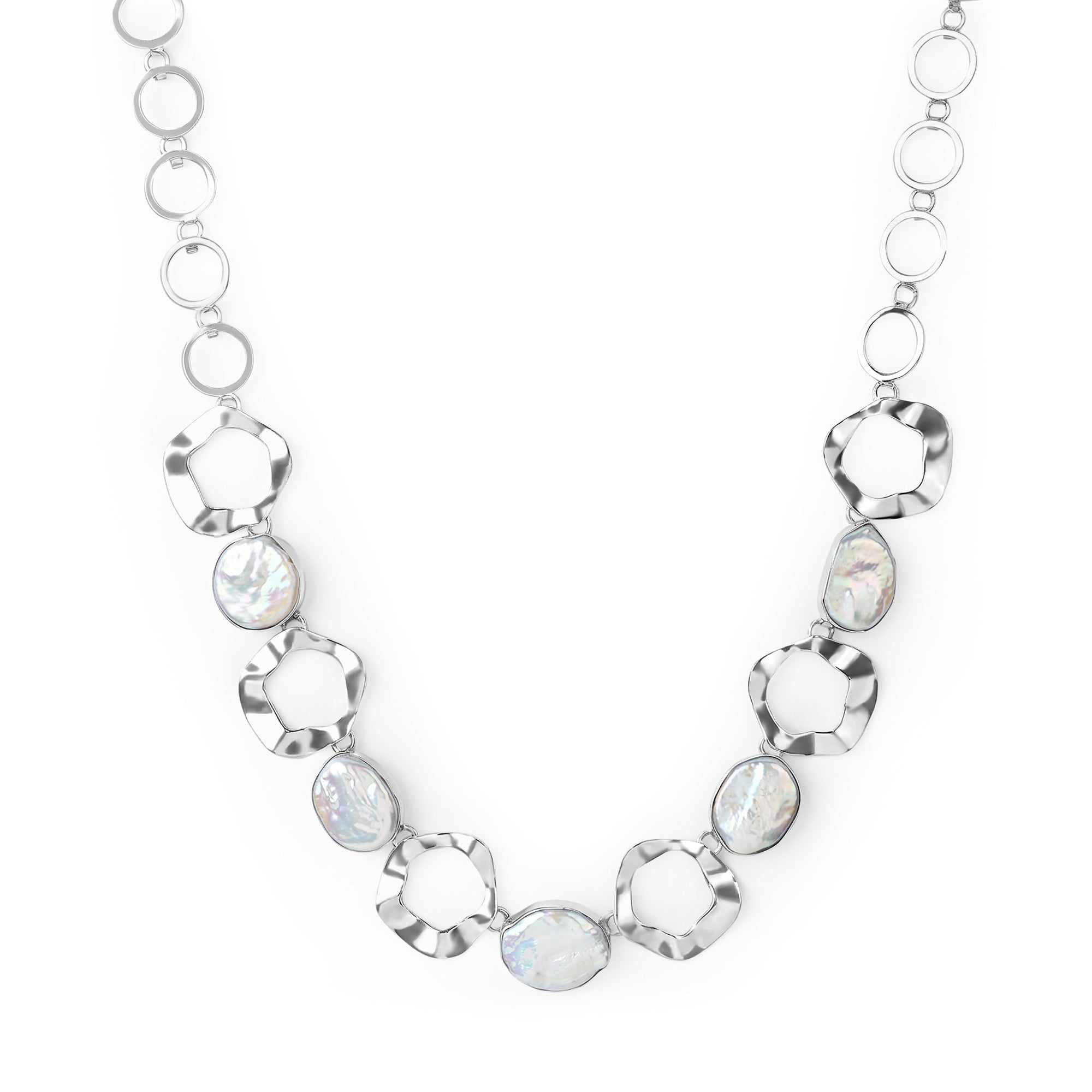 Wavy Link Necklace - Touch925 Silver Jewellery