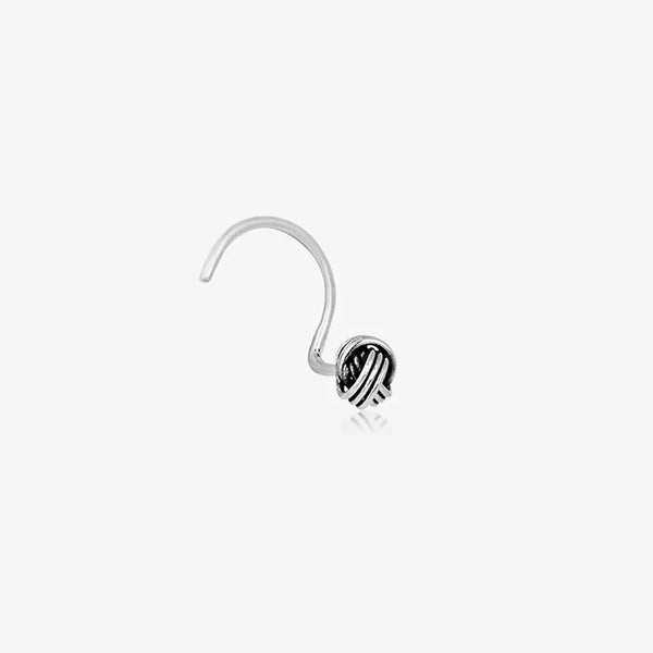 Knotted Classic Nose Pin