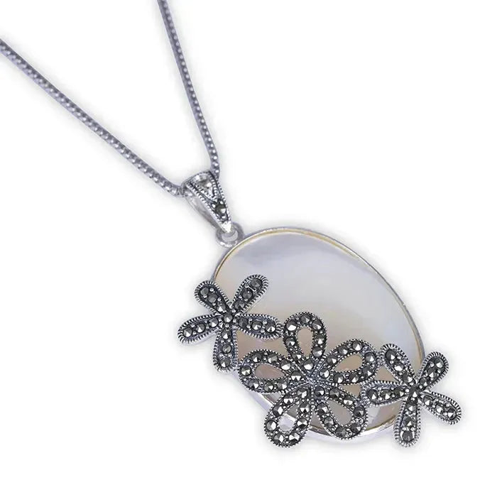 Moonlit Floral Delight Pendant Set - Touch925