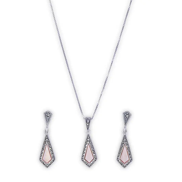 Blushing Kite Elegance Pendant Set