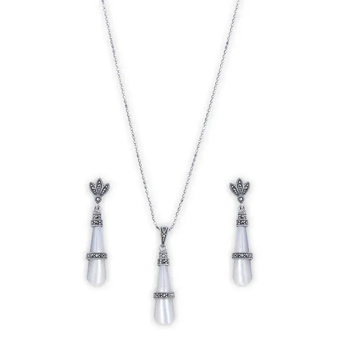 Glitz Dangle Pendant Set - Touch925