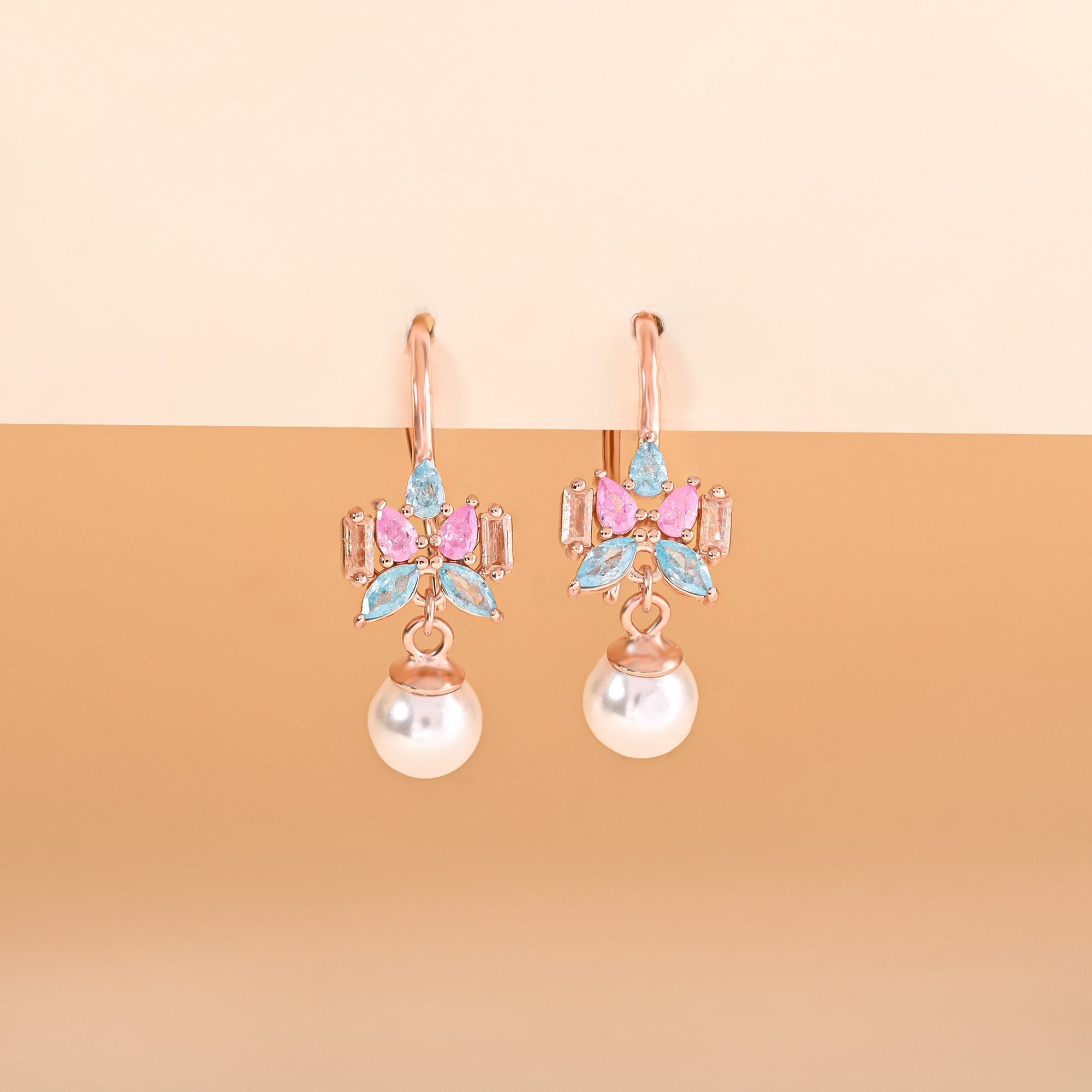 silver earrings