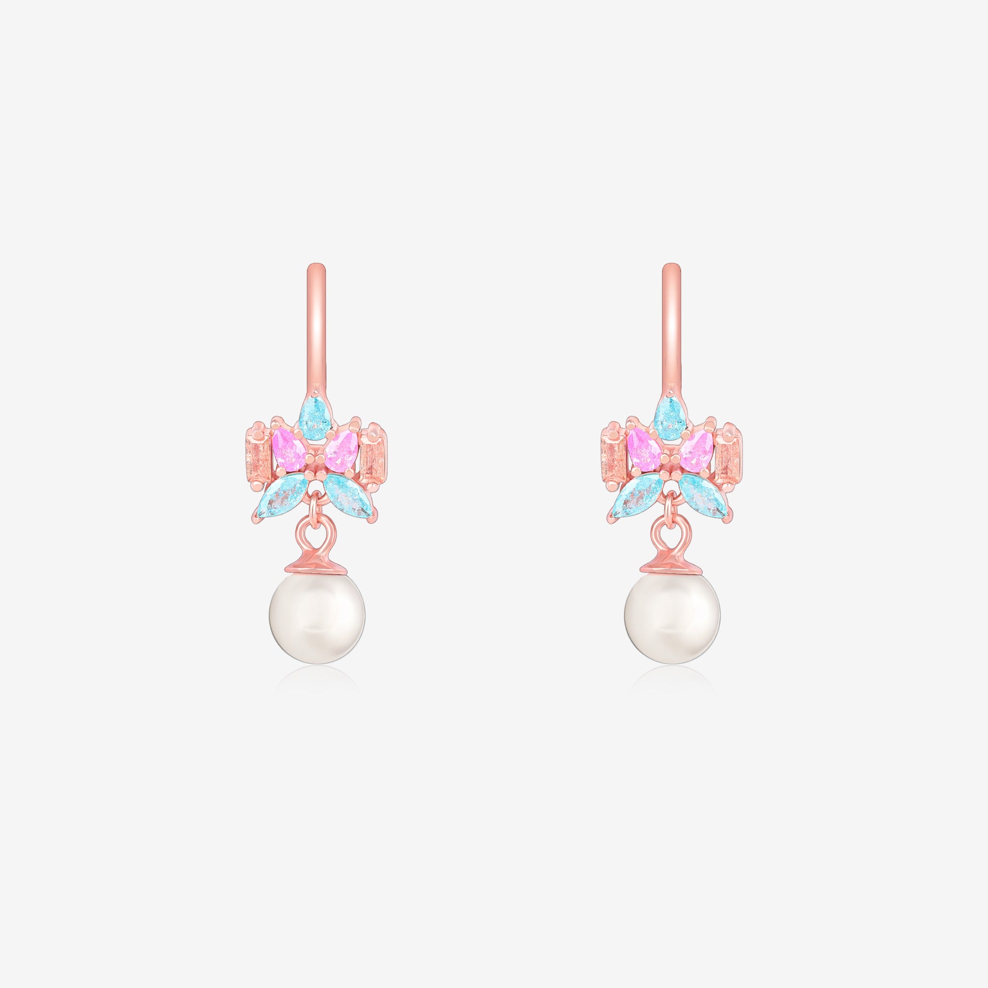 silver earrings