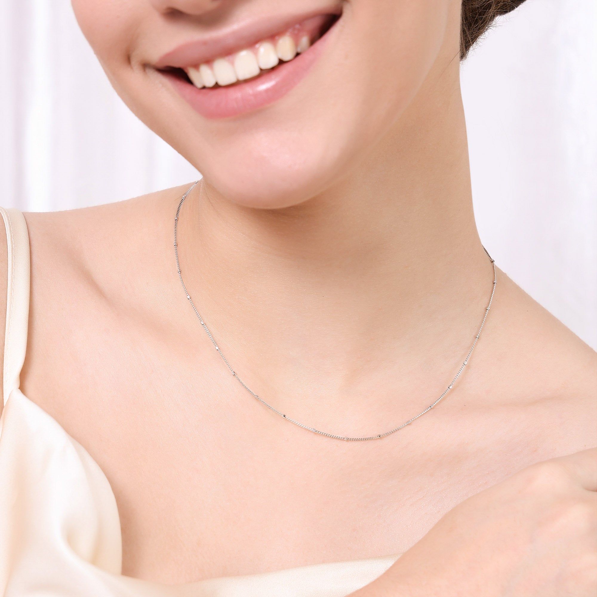 Women Silver Chain