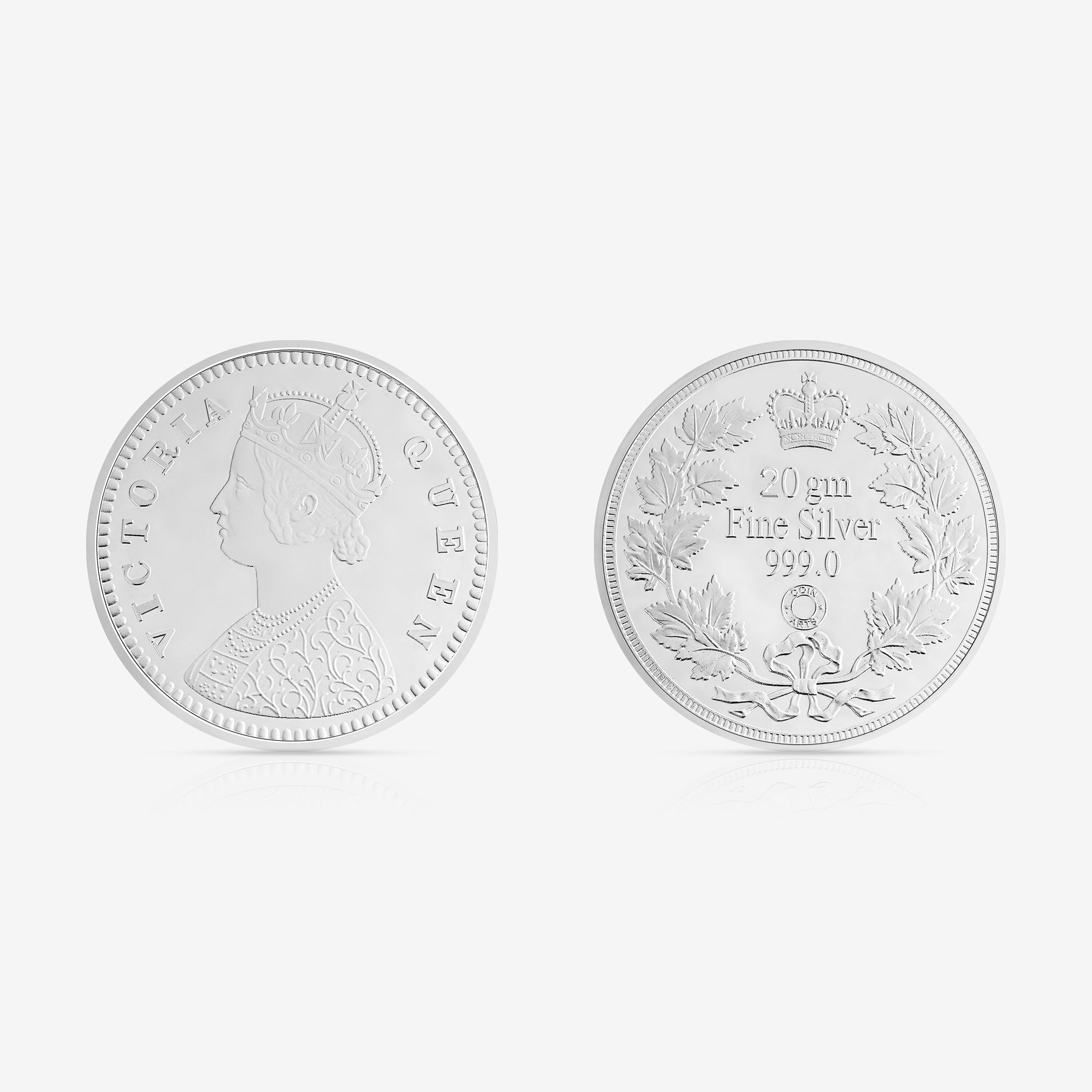10-100g Queen Victoria Pure 999 Silver Coin
