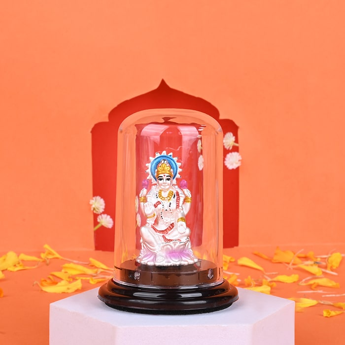999 Silver Maha Lakshmi Mata Opulence Idol - Touch925