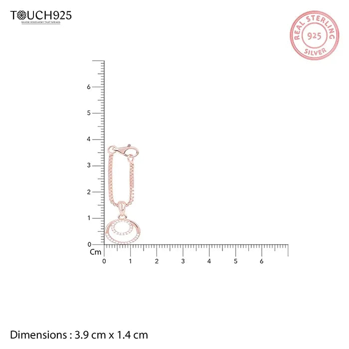 Radiant Circle Charm - Touch925