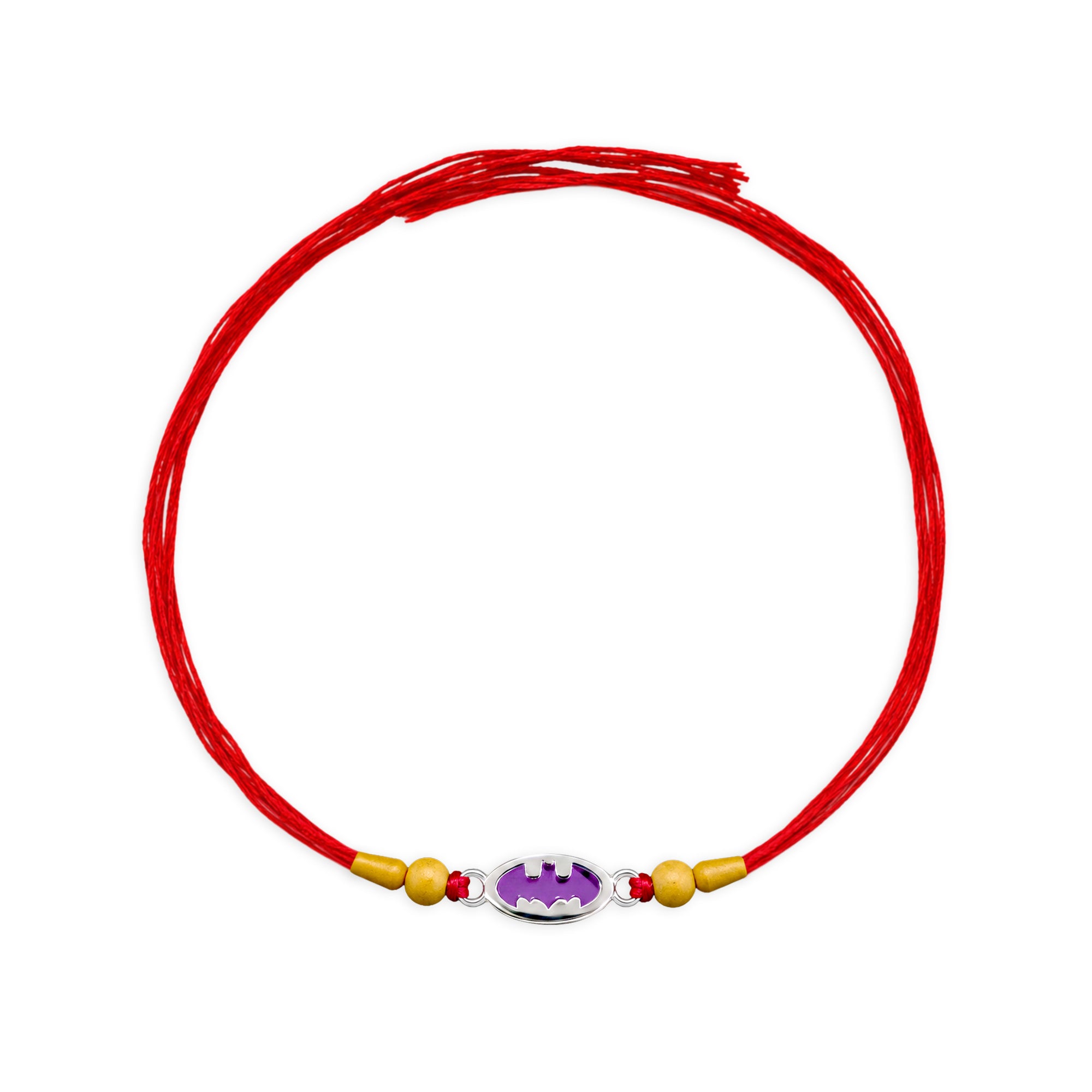 Batman Silver Rakhi for Kids