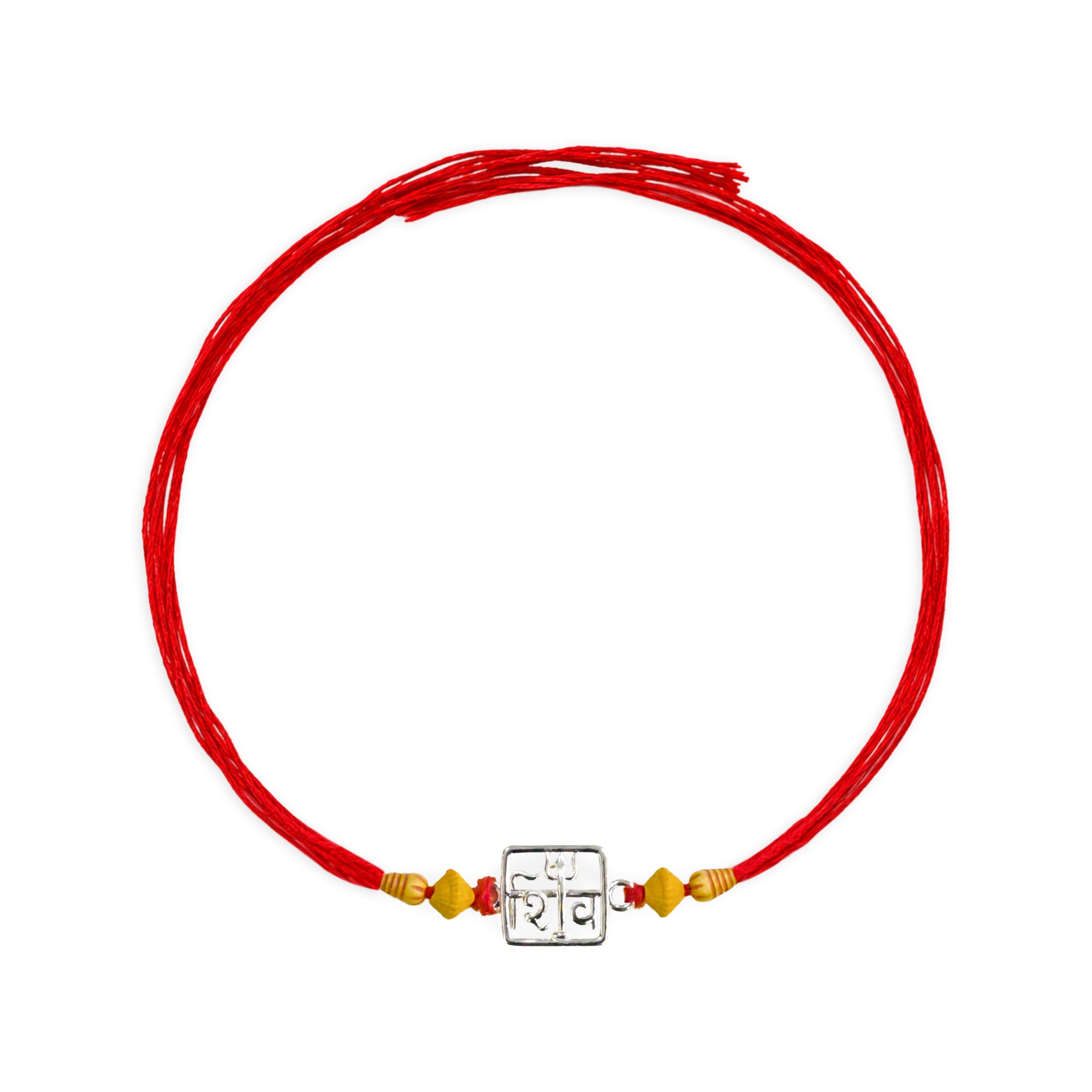 Shiv Silver Rakhi