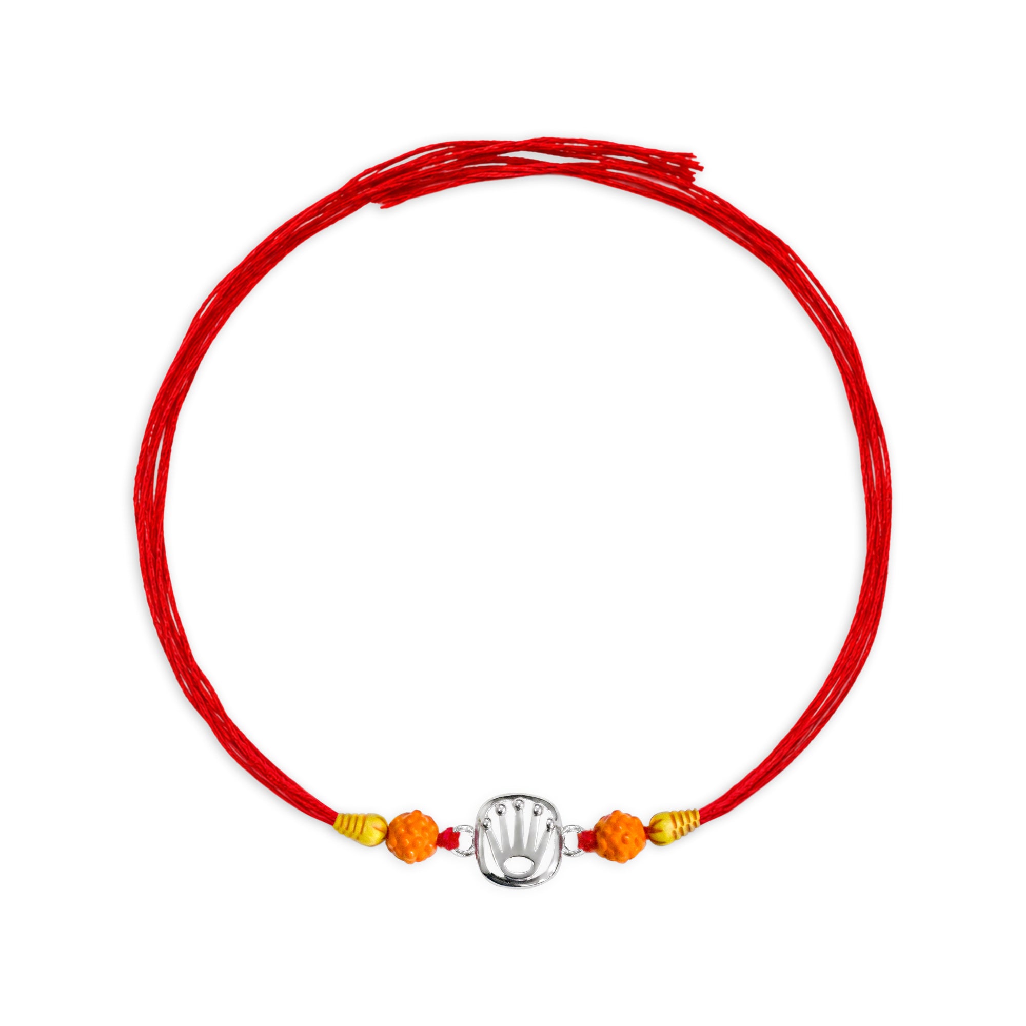 Crown Silver Rakhi