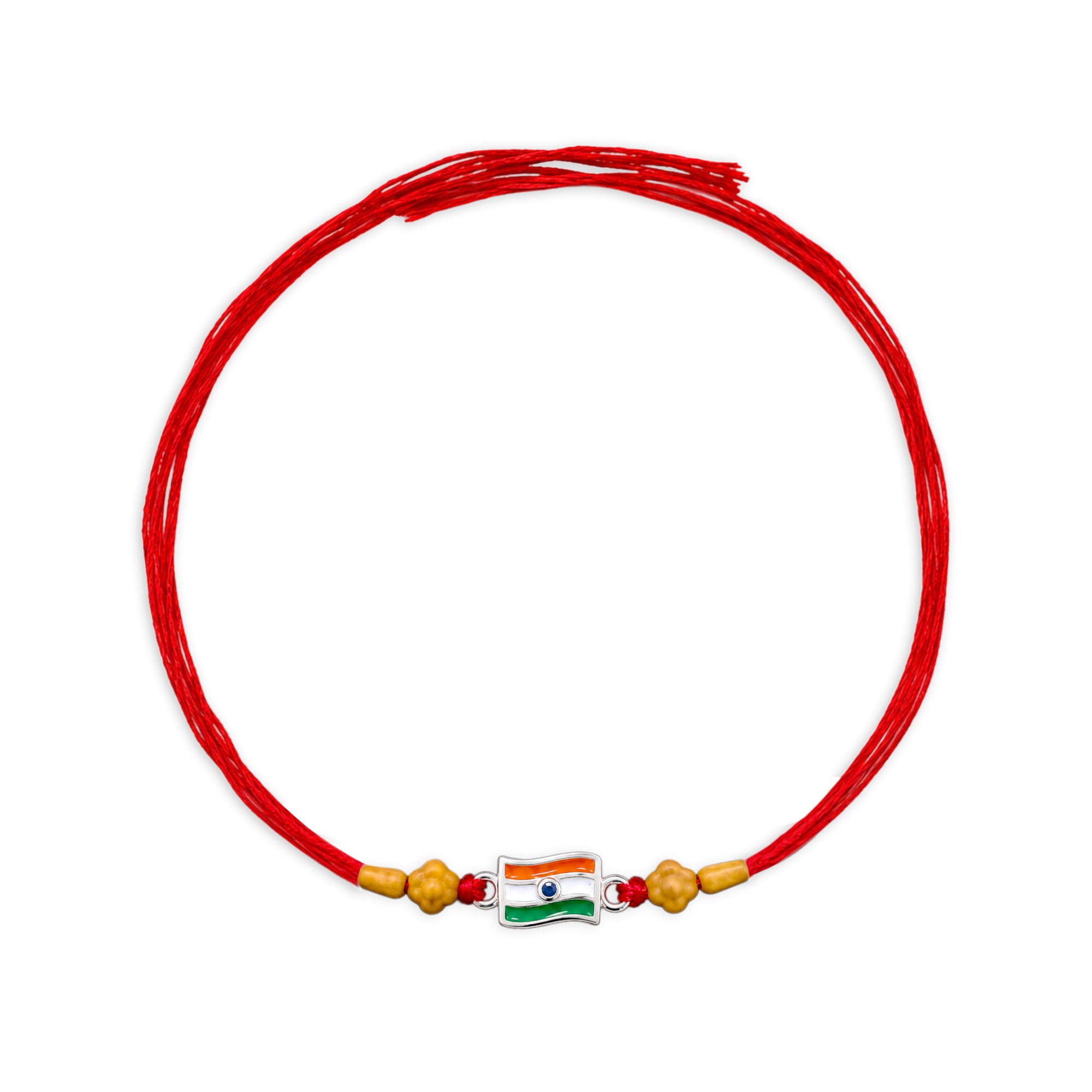 Tiranga Silver Rakhi