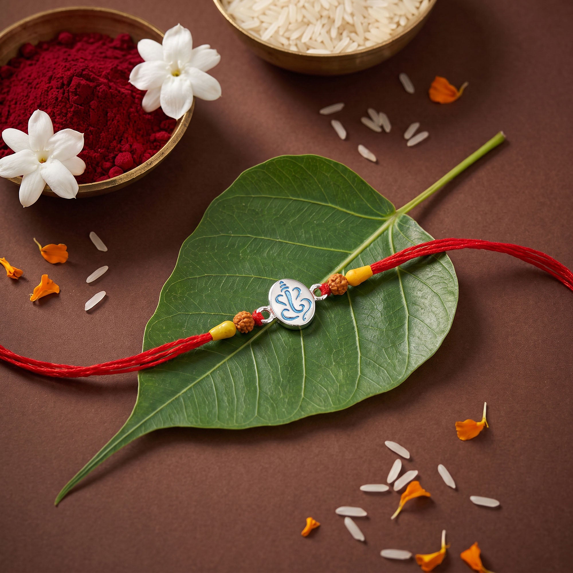 Blue Ganesha Rakhi