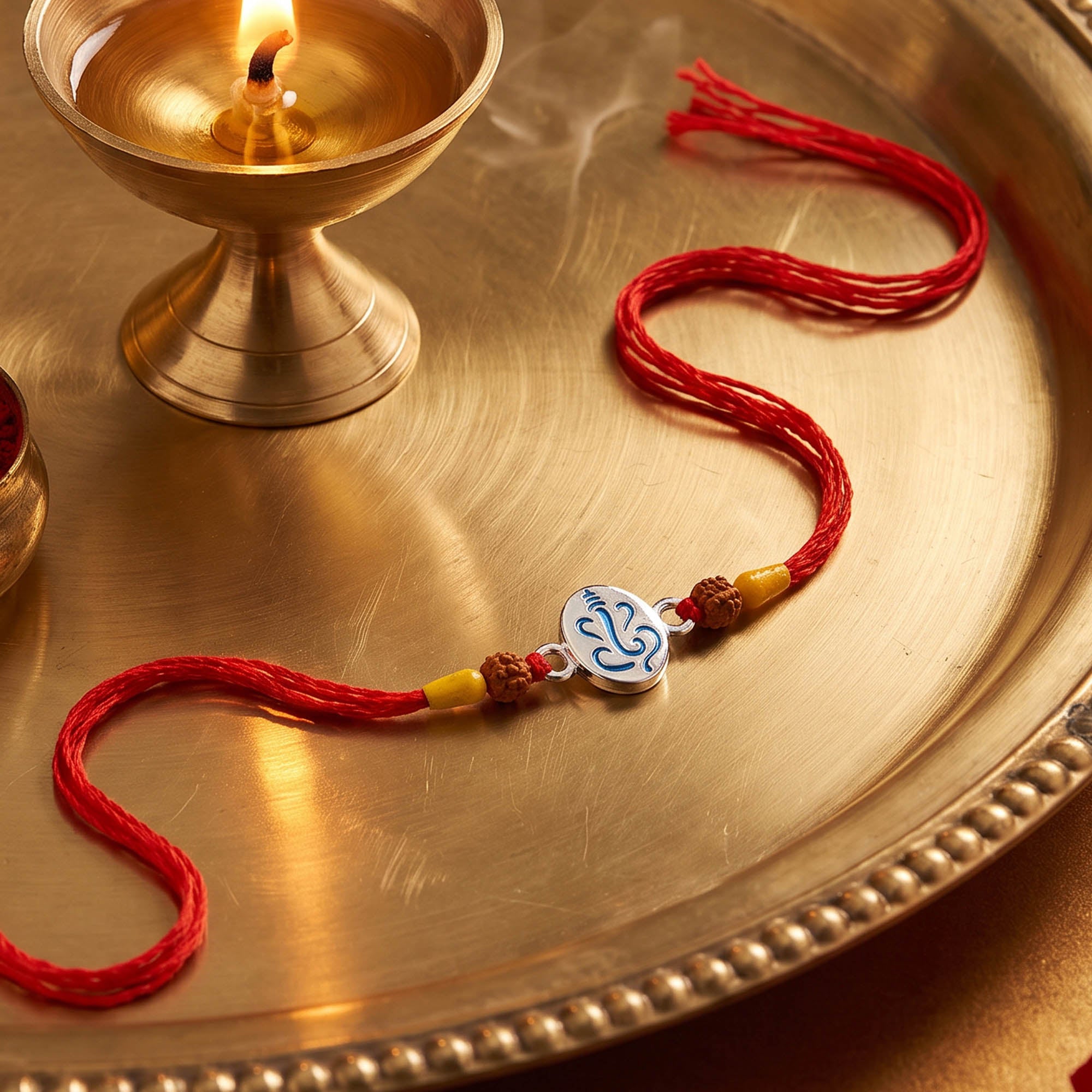 Blue Ganesha Rakhi