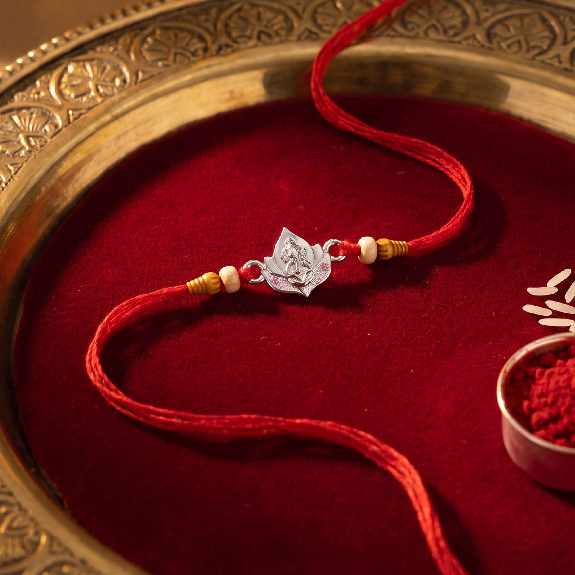 Lakshmi Lotus Rakhi