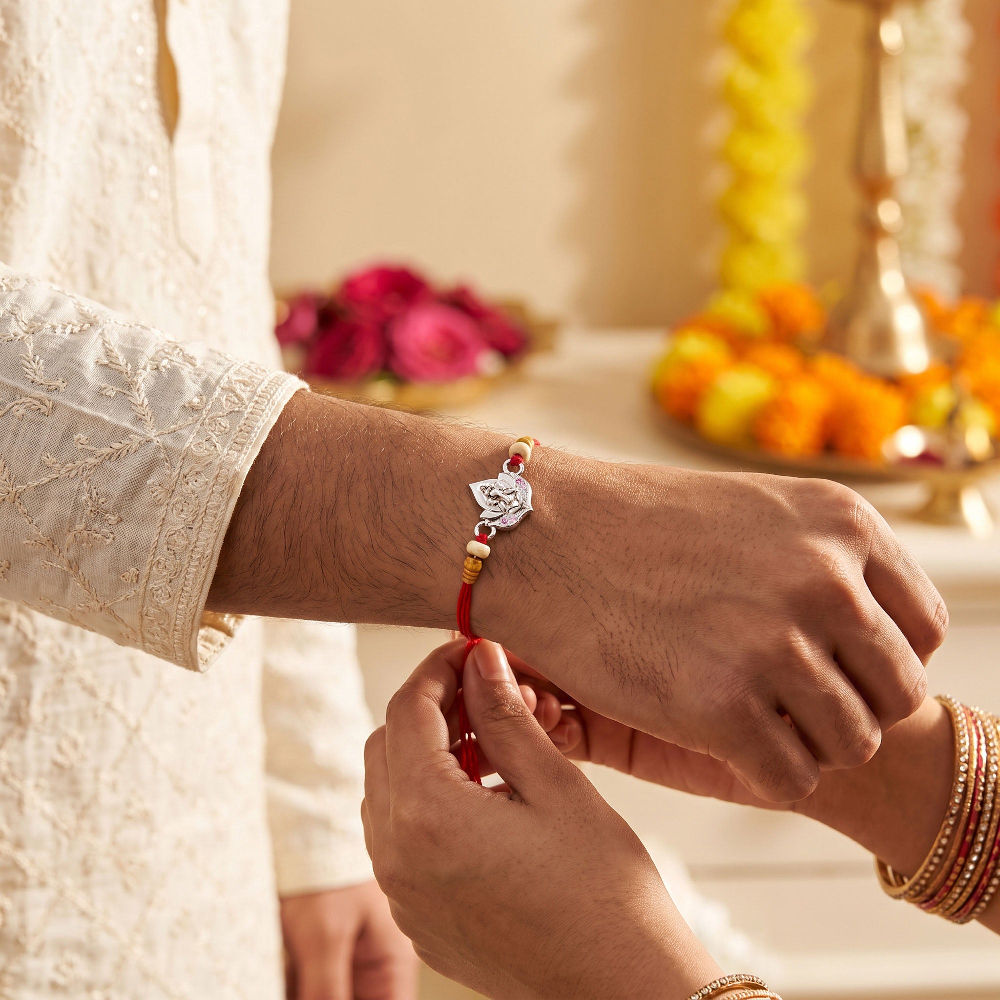 Lakshmi Lotus Rakhi